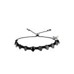 Bransoletka - dziesiątek różańca - hematyt - Ematite