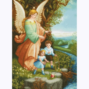 Kit broderie diamant - Ange Gardien