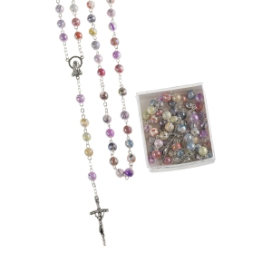 Chapelet - plastique - 8 mm - boîte