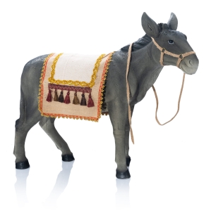 Une figurine pour une crèche - âne - 65cm - Grande 