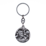 Porte-clé -  Saint Christophe - satiné