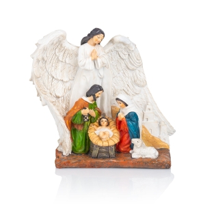 Crèche de Noël - Sainte Famille - 18 cm - Classic