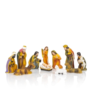 Crèche de Noël - 5,5 cm - Classic
