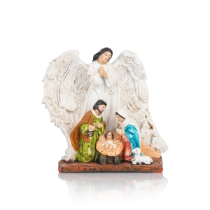 Crèche de Noël - Sainte Famille - 13 cm - Classic