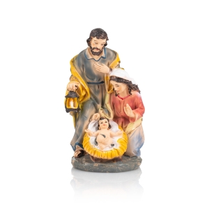 Crèche de Noël - Sainte Famille - 12,5 cm - Classic