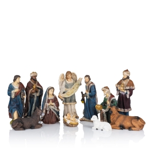 Crèche de Noël - 18,5 cm - Classic