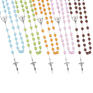 Chapelet - plastique - 8 mm