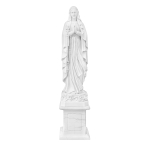 Statue - marbre - Notre-Dame du Rosaire - 180 cm