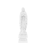 Statue - marbre - Notre-Dame du Rosaire - 140 cm