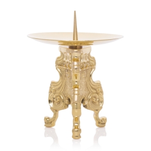 Bougeoir - laiton - 14,5 cm