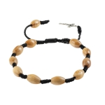 Bransoletka - dziesiątek różańca - św. Benedykt