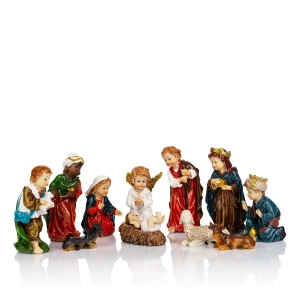 Crèche de Noël - Classique - 12 cm