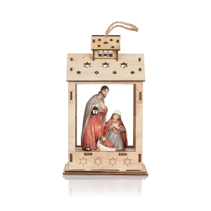 Sainte Famille - lanterne - lumineuse - pendentif - 19 cm - Favola 