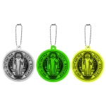 Pendentif - réflecteur - 7 cm - St Benoît