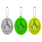 Pendentif - Réflecteur - 8 cm - Notre-Dame Immaculée