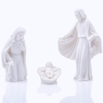 Nativity set - Holy Family - Alabaster