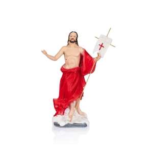 Figurine - Jésus ressuscité - 14 cm - Pâques