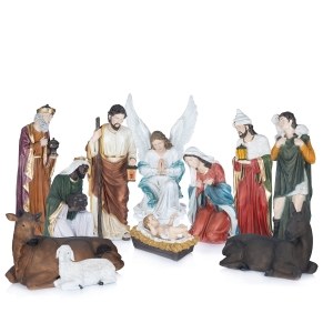 Crèche de Noël - 147 cm - Grande