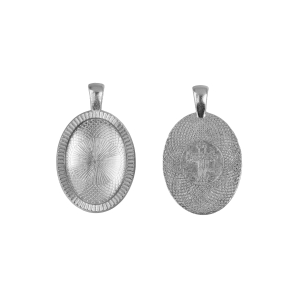 Médaillon - Médaillon pour insert individuel en résine - produit personnalisé