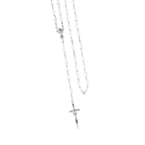 Chapelet - Première Communion - 6 mm - verre
