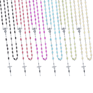 Chapelet - verre - 8 mm