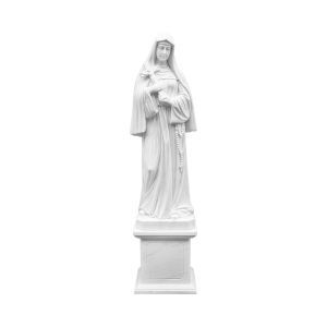 Statue - marbre - Sainte Rita - 160 cm