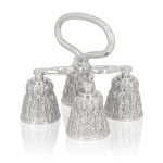 Dzwonki poczwórne - mosiądz - nikiel