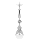 Chandelier - laiton -  nickel - 58 cm