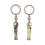 Brelok -  św. Krzysztof - satynowa powłoka