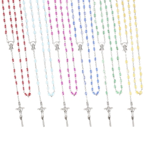 Chapelet - verre - 6 mm