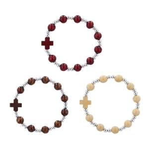 Bracelet - dizaine du rosaire - 10 mm