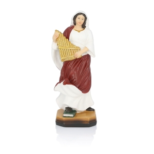 Figurine - Sainte Cécile - 15 cm