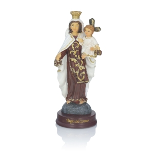 Figurine - Notre-Dame du Scapulaire - 14 cm