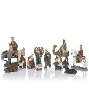 Crèche de Noël - 30 cm - Classic