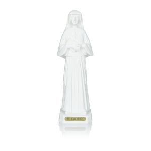 Figurine - Sainte Faustine - 20 cm