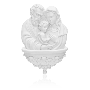 Bénitier - Sainte Famille - 17 cm