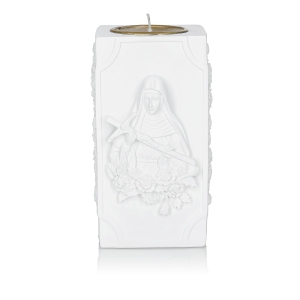 Bougeoir - Sainte Rita - 13 cm