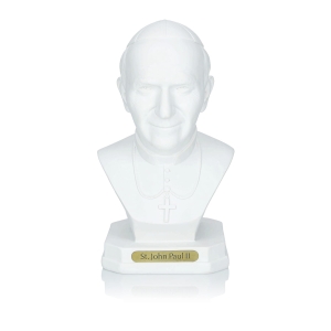 Figurine - Buste - Saint Jean-Paul II - 18 cm