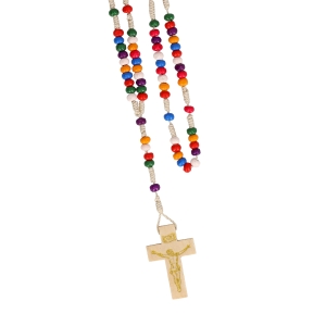 Rosenkranz – Holz – 4 mm – Lourdes