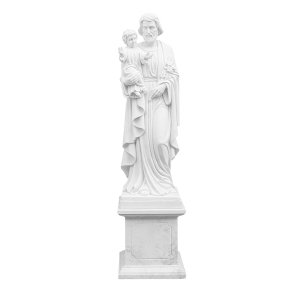 Figura - marmur - św. Józef - 100 cm