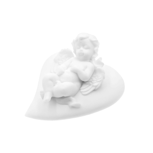 Petit Ange - cœur - albâtre