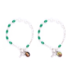 Bracelet - dizainier - Notre-Dame de Czestochowa - Jésus Miséricordieux