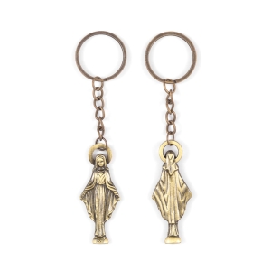 Porte-clé - Notre-Dame Immaculée - satiné