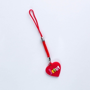 Pendant - heart - JESUS