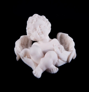 Alabaster sleeping angel