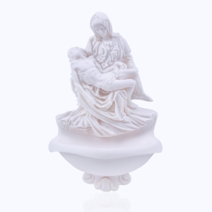 Stoup - Pieta - Alabaster