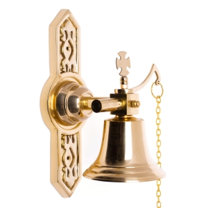 Sygnaturka - mosiądz - dzwonek wiszący