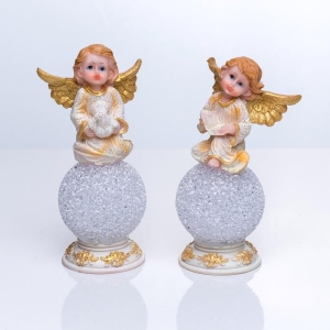 Baby Angel - dove - LED light ball