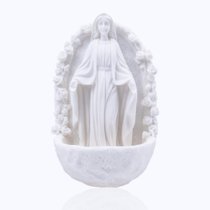 Stoup - Our Lady Immaculate - Alabaster