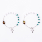 Bracelet - dizainier - Notre-Dame de Czestochowa - Jésus Miséricordieux